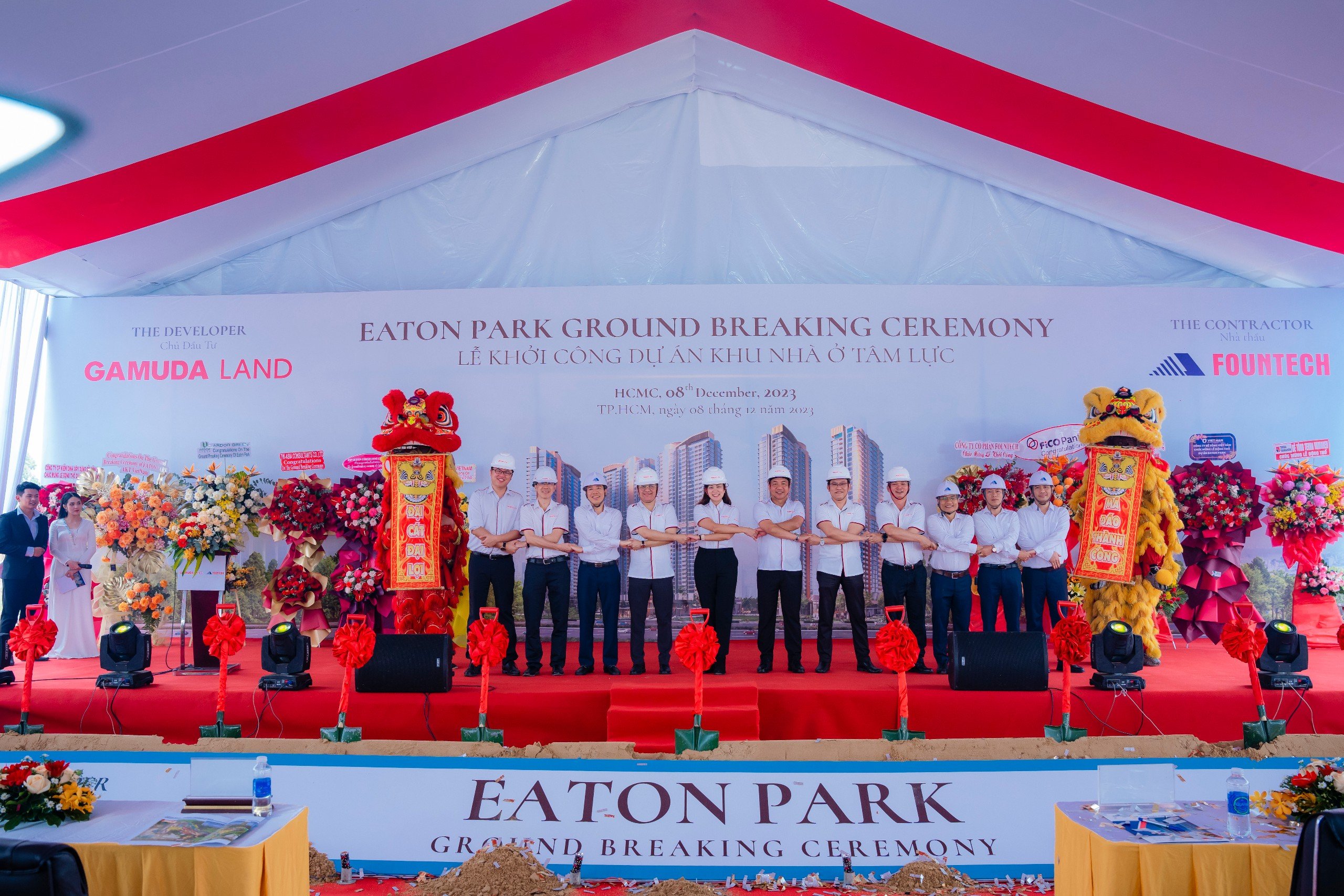 TP. Hồ Chí Minh: Gamuda Land tổ chức lễ khởi công dự án cao cấp Eaton Park